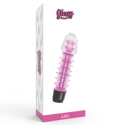 GLOSSY - AXEL VIBRATOR ROSA – Produktansicht 4