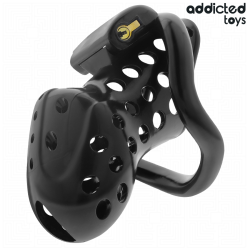ADDICTED TOYS LOCKED - ANGEKETTETER HOHLPENISKÄFIG 10,5 CM – Produktansicht 2
