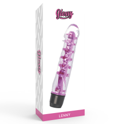 GLOSSY - LENNY VIBRATOR ROSA – Produktansicht 4