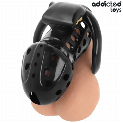 ADDICTED TOYS LOCKED - ANGEKETTETER HOHLPENISKÄFIG 10,5 CM – Produktansicht 3