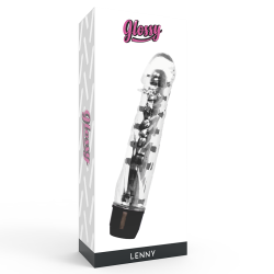 GLOSSY - LENNY VIBRATOR SCHWARZ – Produktansicht 4