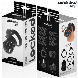 ADDICTED TOYS LOCKED - SILENT KEEP PENISKÄFIG 7,5 CM – Produktansicht 6