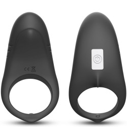 ARMONY - SHARK VIBRATORRING FÜR PAARE FERNBEDIENUNG SCHWARZ – Produktansicht 3