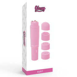 GLOSSY - KURT TASCHENMASSAGER ROSA – Produktansicht 4