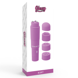GLOSSY - KURT POCKET MASSAGER LILA – Produktansicht 4