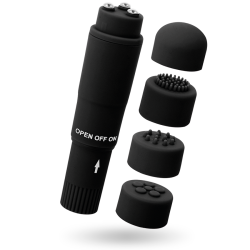 GLOSSY - KURT TASCHENMASSAGER SCHWARZ – Produktansicht 2