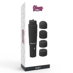 GLOSSY - KURT TASCHENMASSAGER SCHWARZ – Produktansicht 4