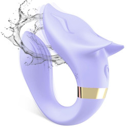 ARMONY - FOX VIBRATOR FÜR PAARE, FERNBEDIENUNG, LILA – Produktansicht 2