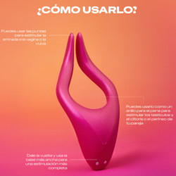 DUREX - MULTISTIMULATOR-SPIELZEUG FAHREN & TEASE – Produktansicht 4