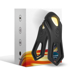 ARMONY - ROADSTER VIBRATOR DOPPELRING-FERNBEDIENUNG SCHWARZ – Produktansicht 4
