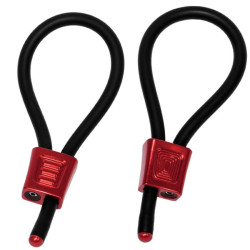 ELECTRASTIM - PRESTIGE ELECTRA LOOPS VERSTELLBARE COCKRINGE ROT