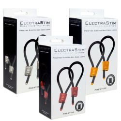 ELECTRASTIM - PRESTIGE ELECTRA LOOPS VERSTELLBARE COCKRINGE ROT – Produktansicht 4