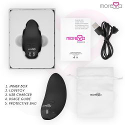 MORESSA - BLOSSOM SCHWARZER VIBRATOR – Produktansicht 6