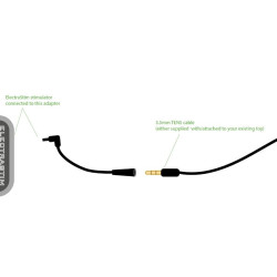 ELECTRASTIM - STANDARDADAPTER AUF BUCHSE 3,5 MM – Produktansicht 3