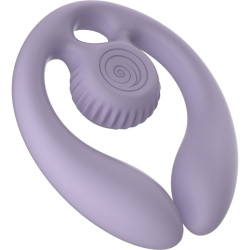 SNAIL VIBE - GIZI DUO PAARSTIMULATOR FERNBEDIENUNG LILA – Produktansicht 2