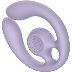 SNAIL VIBE - GIZI DUO PAARSTIMULATOR FERNBEDIENUNG LILA – Produktansicht 3