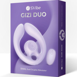 SNAIL VIBE - GIZI DUO PAARSTIMULATOR FERNBEDIENUNG LILA – Produktansicht 8