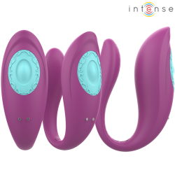 INTENSE - ANNIE U-FÖRMIGER VIBRATOR UND STIMULATOR LILA FERNBEDIENUNG – Produktansicht 3