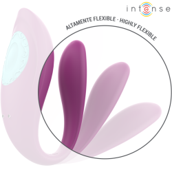 INTENSE - ANNIE U-FÖRMIGER VIBRATOR UND STIMULATOR LILA FERNBEDIENUNG – Produktansicht 6