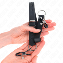 KINK - 4 KLITORISKLEMMEN VERSTELLBAR 34-48 CM – Produktansicht 3