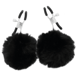 DARKNESS - NIPPELKLAMMERN MIT POM POMS 1 – Produktansicht 3