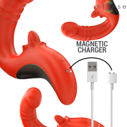 INTENSE - PAULINA VIBRATOR UND STIMULATOR IN U-FORM ROT – D-244487 – Produktansicht 8