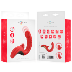 INTENSE - PAULINA VIBRATOR UND STIMULATOR IN U-FORM ROT – D-244487 – Produktansicht 9