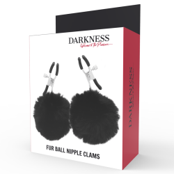 DARKNESS - NIPPELKLAMMERN MIT POM POMS 1 – Produktansicht 4
