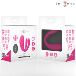 INTENSE - JULIA DOPPELVIBRATOR-KLEMMENSTIMULATOR MIT FERNBEDIENUNG – Produktansicht 3