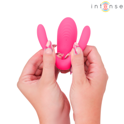 INTENSE - JULIA DOPPELVIBRATOR-KLEMMENSTIMULATOR MIT FERNBEDIENUNG – Produktansicht 4
