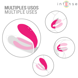 INTENSE - JULIA DOPPELVIBRATOR-KLEMMENSTIMULATOR MIT FERNBEDIENUNG – Produktansicht 8