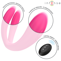 INTENSE - JULIA DOPPELVIBRATOR-KLEMMENSTIMULATOR MIT FERNBEDIENUNG – Produktansicht 9