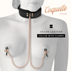 COQUETTE CHIC DESIRE - FANTASY-NIPPELKLEMMEN-HALSKETTE MIT NEOPRENFUTTER – Produktansicht 2