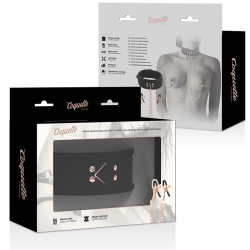 COQUETTE CHIC DESIRE - FANTASY-NIPPELKLEMMEN-HALSKETTE MIT NEOPRENFUTTER – Produktansicht 9