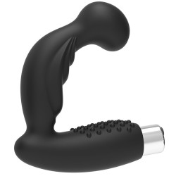 ADDICTED TOYS - PROSTATISCHER VIBRATOR WIEDERAUFLADBAR. MODELL 3 - SCHWARZ – Produktansicht 2