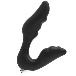 ADDICTED TOYS - PROSTATISCHER VIBRATOR WIEDERAUFLADBAR. MODELL 6 - SCHWARZ – Produktansicht 3