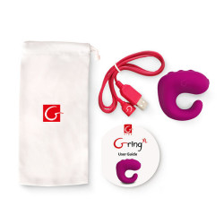 G-VIBE - SPASSSPIELZEUG GRING VIBRATOR RING XL SÜSSE HIMBEERE – Produktansicht 2