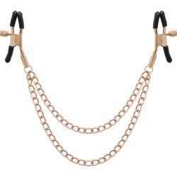 COQUETTE CHIC DESIRE - FANTASY-NIPPELCLIPS AUS METALL MIT KETTE – Produktansicht 4