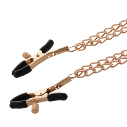 COQUETTE CHIC DESIRE - FANTASY-NIPPELCLIPS AUS METALL MIT KETTE – Produktansicht 5