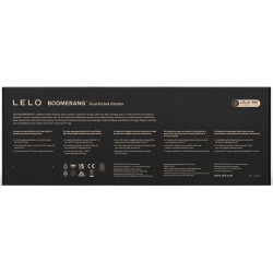 LELO - BOOMERANG DOPPELENDER VIBRATOR KIRSCH – Produktansicht 5