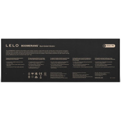 LELO - BOOMERANG DOPPELENDER VIBRATOR LILA – Produktansicht 5