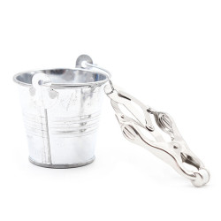 OHMAMA FETISCH NIPPELKLEMMEN MIT EIMER – Produktansicht 8