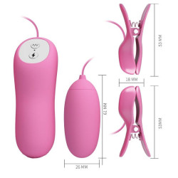 PRETTY LOVE - PINZETTE MIT VIBRATION UND ROSA ELETROSCHOCK – Produktansicht 8
