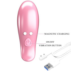 PRETTY LOVE - LEAF VIBRIERENDE NIPPELKLEMMEN ROSA – Produktansicht 7