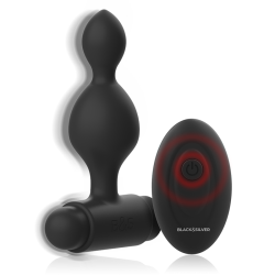 BLACK&SILVER - TUCKER KLEINE ANALSTECKER AUS SILIKON MIT FERNBEDIENUNG – Produktansicht 3