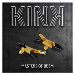 KINK - GOLDENE NIPPELKLEMMEN 6 CM – Produktansicht 5