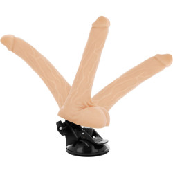 BASECOCK - ARTIKULIERBARER VIBRATOR NATÜRLICH FERNBEDIENUNG 18.5 CM -O- 4 CM – Produktansicht 3