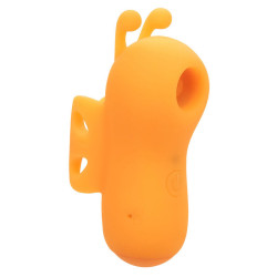 CALEXOTICS - NEON VIBES DER BUZZING VIBE FINGERSTIMULATOR 10 VIBRATIONEN ORANGE – Produktansicht 2