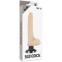 BASECOCK - REALISTISCHER VIBRATOR 2-1 NATÜRLICH 18.5 CM -O- 4 CM – Produktansicht 5