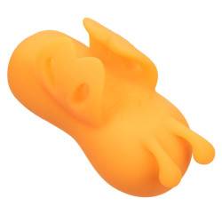 CALEXOTICS - NEON VIBES DER BUZZING VIBE FINGERSTIMULATOR 10 VIBRATIONEN ORANGE – Produktansicht 5